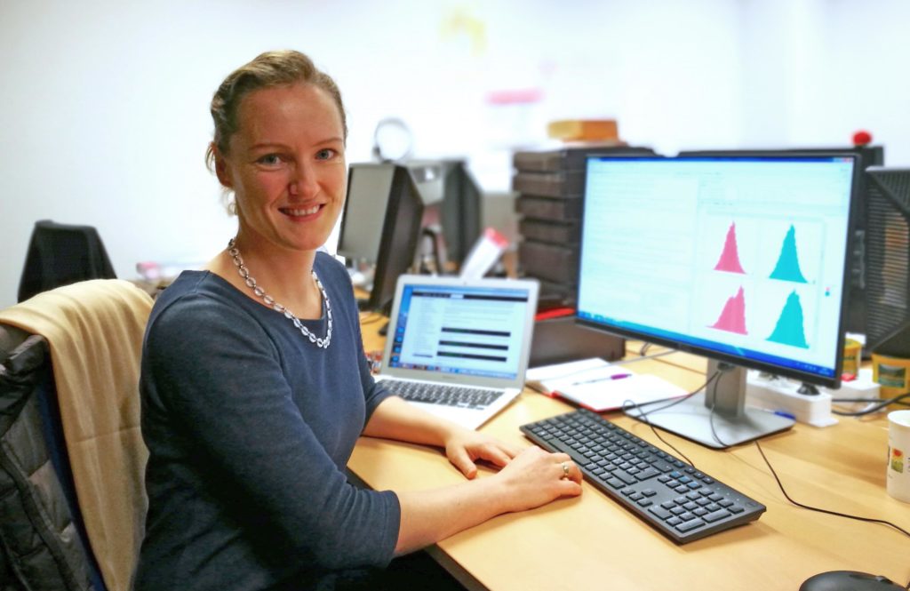 When Katharina Baum was a teenager, her mother took her to a presentation about the Human Genome Project. Fascinated, she stood up and asked what she would have to do to be able to study genes. Some years and a degree in mathematics later, the German national and mother of two children now splits her time between Luxembourg and Berlin as part of her two postdocs. In her work at the Luxembourg Institute of Health, Katharina combines computer science, maths and biology to identify faulty regulatory mechanisms in cancerous cells.