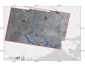 B2 Flood Map obtained from the GPOD HASARD service