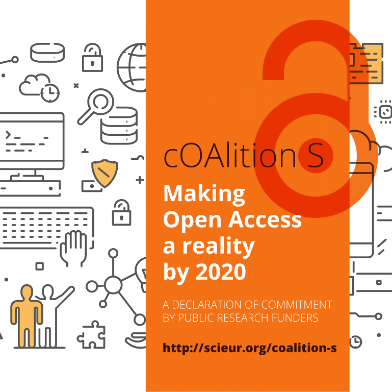 Following the announcement of Plan S in September 2018, cOAlition S has approved the implementation guidance on making full and immediate Open Access a reality by 2020. The guidance is open for public feedback until 1 February 2019.