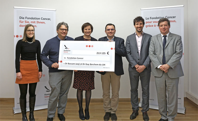 The FNR and Fondation Cancer have concluded a collaboration agreement to develop and intensify their cooperation in order to support high-level cancer research projects. In the scope of the FNR’s CORE programme, the FNR and Fondation Cancer are jointly funding a cancer immunotherapy research project at the Luxembourg Institute of Health (LIH).