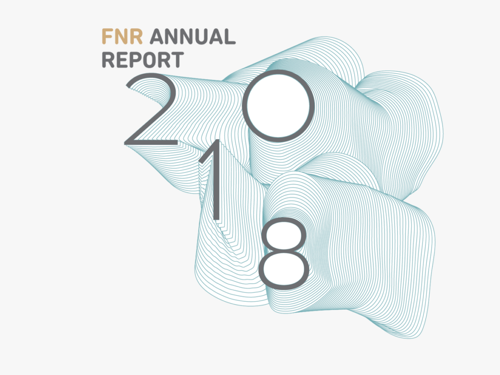 Today, Friday, 24 May 2019, Véronique Hoffeld - Chair of the FNR Board - and Marc Schiltz, FNR Secretary General, presented the FNR's Annual Report for 2018. 
The year 2018 was marked by the new multi-year agreement 2018-21 signed between the FNR and the Government, but also by the work of redefining national research priorities for which the FNR was mandated by its supervisory ministry. In 2018, the FNR evaluated 735 proposals submitted under its various instruments and granted funding to 260 research projects. The FNR committed 72.1 MEUR to finance the selected projects. 