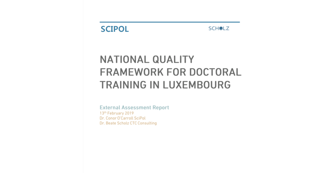 There are currently over 800 running PhD projects in Luxembourg. To continue attracting young talent, it is vital for the country’s research system to offer modern and high quality work, research, training and supervision conditions for doctoral candidates. We speak to the FNR’s doctoral training coordinator Marie-Claude Marx about the assessment of the country’s National Quality Framework for Doctoral Training (NQFDT) and what changes it will bring to doctoral training in Luxembourg.