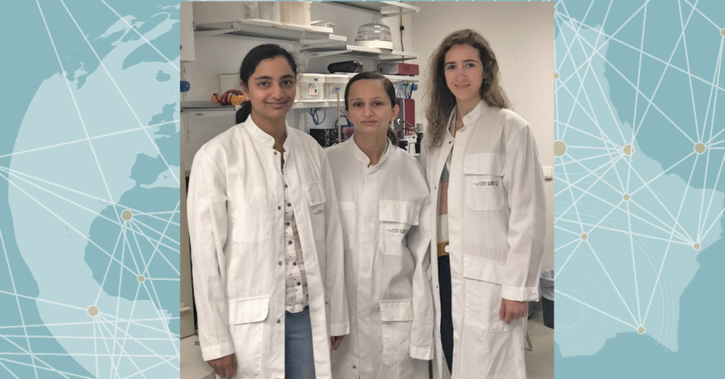 Divya Balakrishnan, Dipti Rani and Serena Rollo are women in science working in a field that could have a major impact on how health is managed: In the group of FNR ATTRACT Fellow César Pascual García at the Luxembourg Institute of Science and Technology (LIST), the team works on developing sensors for biochemical applications focusing on medicine.