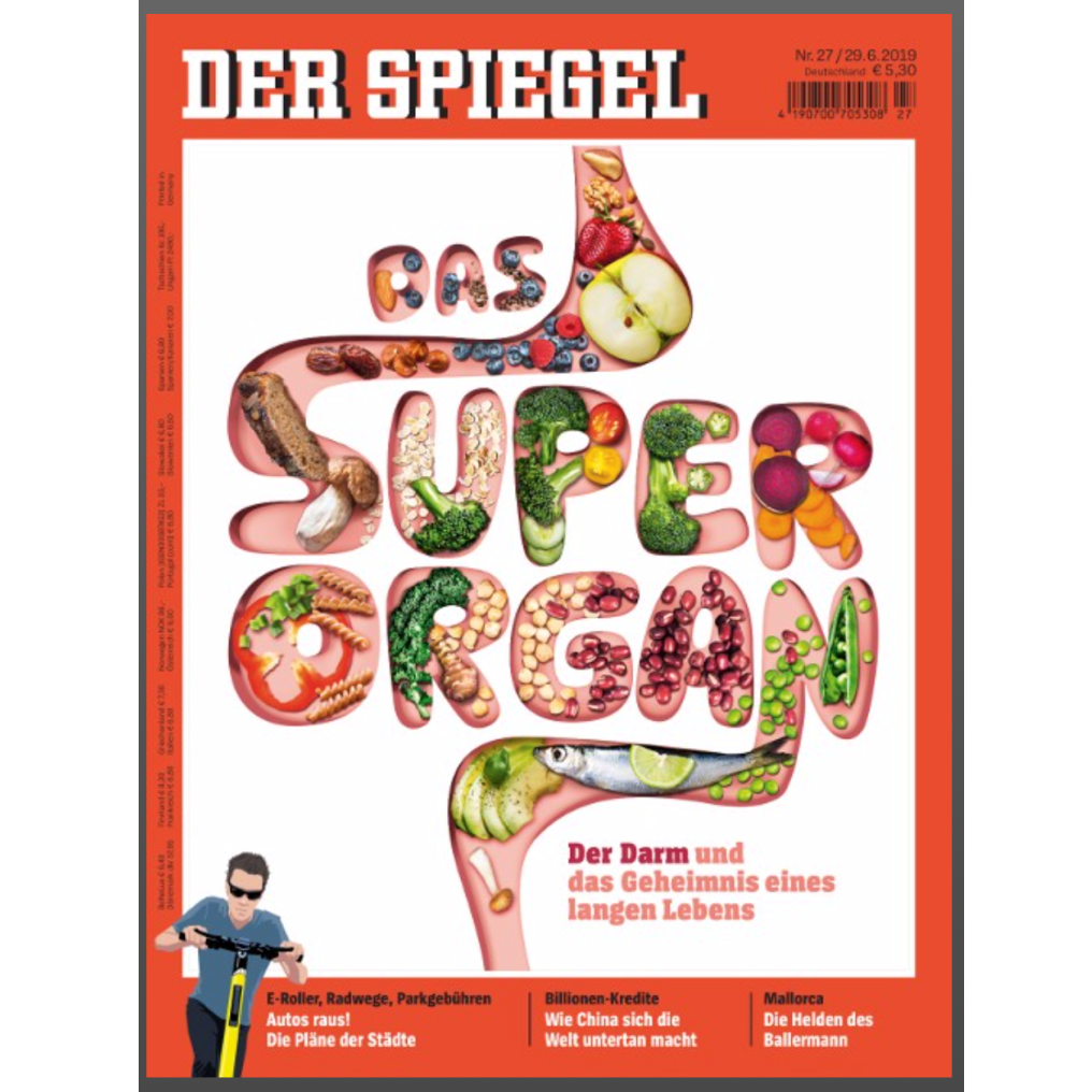 'Der Spiegel', a widely read news magazine generally considered one the most influential of continental Europe in June published a cover story focussed on human gut microbiome research. The elaborate, seven-page article by the German weekly magazine features the recognised research work of Prof Mahesh Desai from the Luxembourg Institute of Health (LIH).