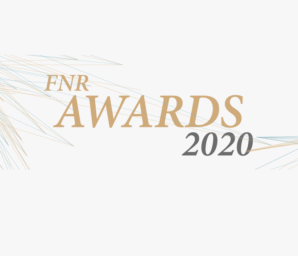 The 2020 FNR Awards Ceremony will take place in a 100% digital format. Join us in our annual celebration of science and research in Luxembourg, via a stream on Thursday, 19 November 2020 from 19:00 CET. 