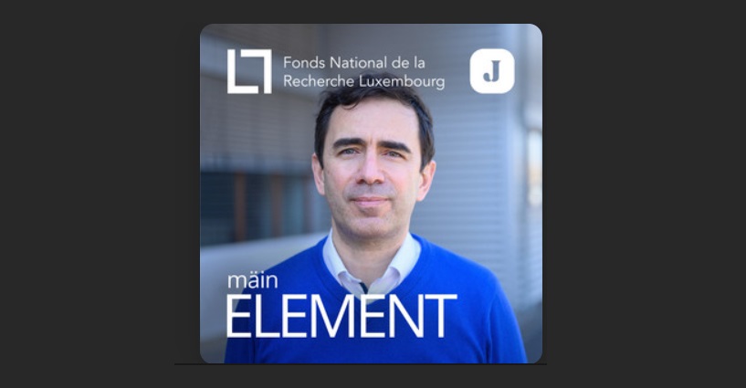 The FNR is pleased to share the newest podcast in the collaboration with Lëtzebuerger Journal. Titled 'Mäin Element', the series features researchers in Luxembourg talking about their lives and their passion for science, showing a glimpse of the people behind the science. The third episode features hydrology researcher Dr Laurent Pfister (Luxembourg Institute of Science and Technology (LIST).