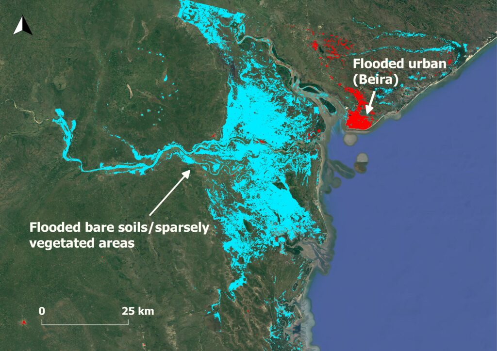 Flooding presents a major hazard in both rural and urban areas. Luxembourg was also affected by the significant floods that devastated parts of Germany in July 2021. With the goal of predicting areas that will flood, scientists are working on various aspects of flood-mapping using satellite data.