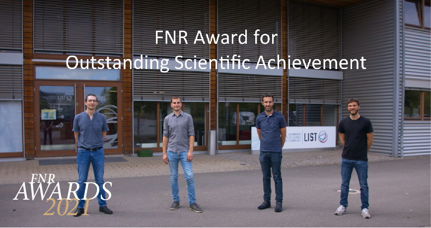 The new FNR Award category ‘Outstanding Scientific Achievement’ rewards research shaping its field, rather than only looking at publications or marketable products. 2021 winner Emmanuel Defay and his team achieved a breakthrough in a new technology that could be used in more eco-friendly and efficient cooling systems in the future.