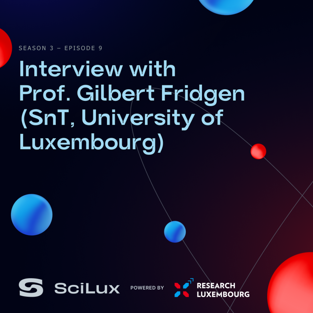 The newest episode in the SciLux-Research Luxembourg-RTL Today series features FNR Paypal-PEARL Chair Prof Gilbert Friedgen (SnT University of Luxembourg), speaking about blockchain.