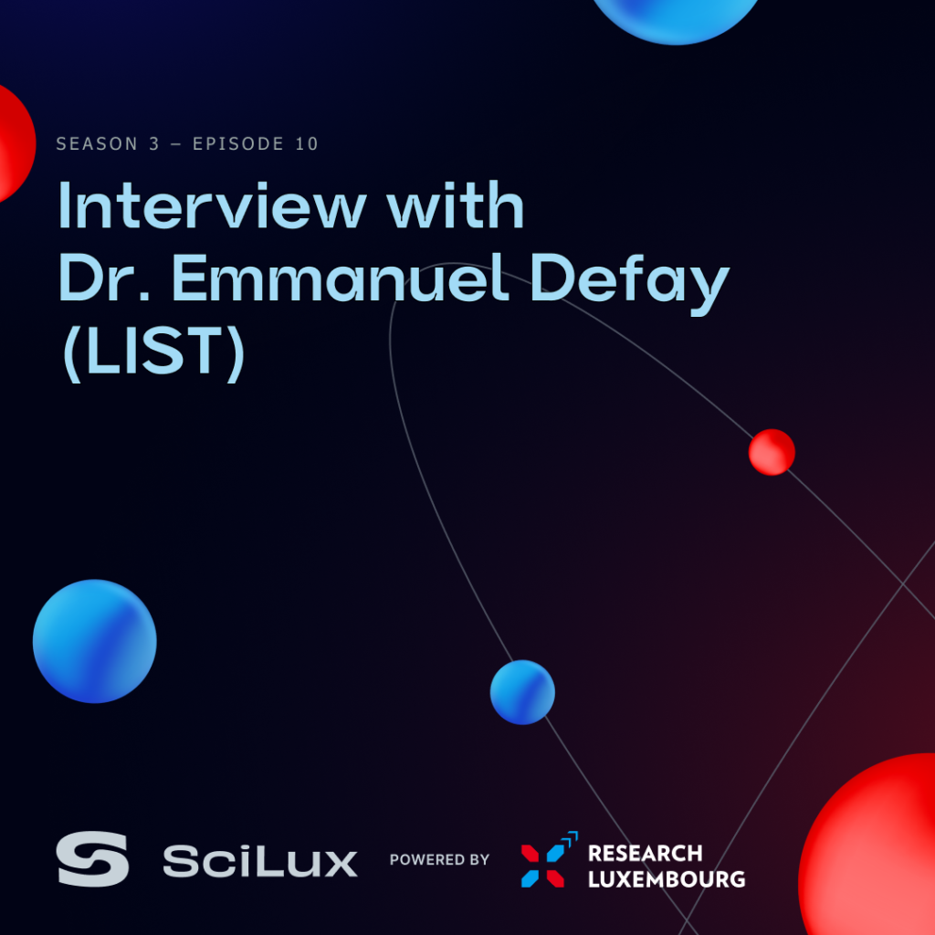 The newest episode in the SciLux-Research Luxembourg-RTL Today series features Emmanuel Defay from the Luxembourg Institute of Science and Technology (LIST) speaking about nanotechnology.