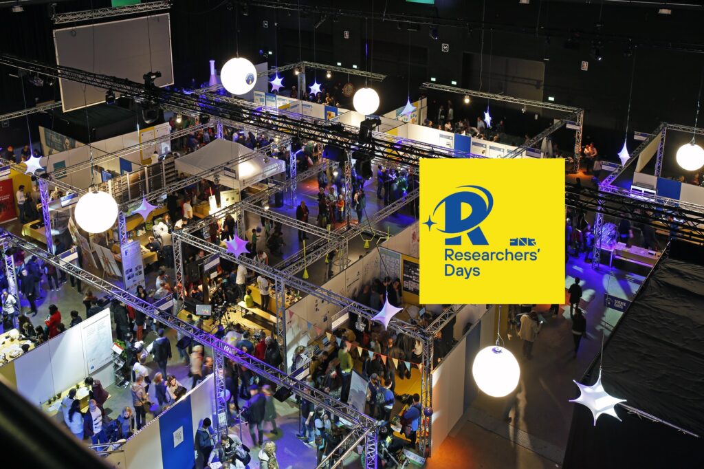 The Researchers’ Days will return for its 9th edition on Thursday, 26 to Saturday, 28 November 2026 at the Rockhal in Esch/Belval. Don’t miss the chance to interact and motivate future generations of scientists and share the passion that got you into research by offering them a hands-on science workshop!     